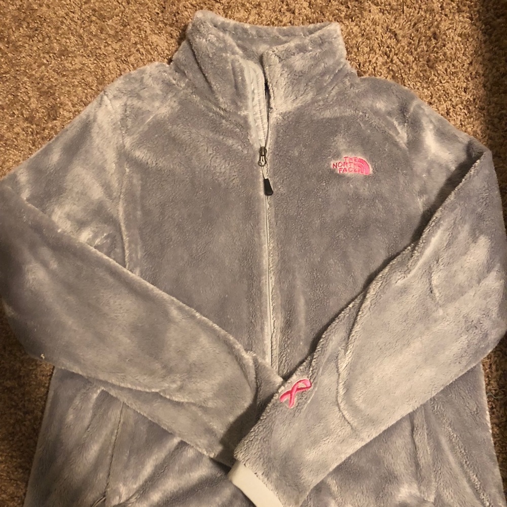 Women’s North Face breast cancer awareness jacket